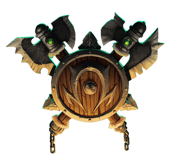 Emblema decorativo izquierdo